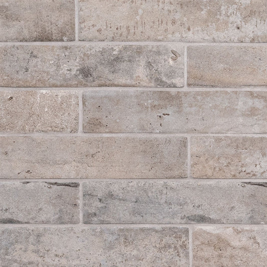 Capella Taupe Brick 2x10 Matte Porcelain Wall & Floor Tile