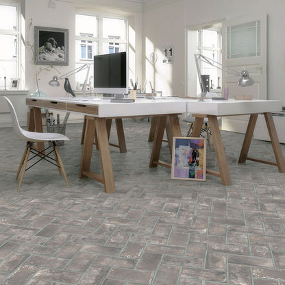 Capella Taupe Brick 2x10 Matte Porcelain Wall & Floor Tile