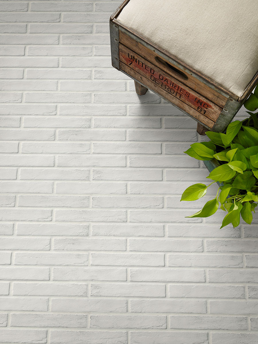 Capella Charcoal Brick 2x10 Matte Porcelain Wall & Floor Tile
