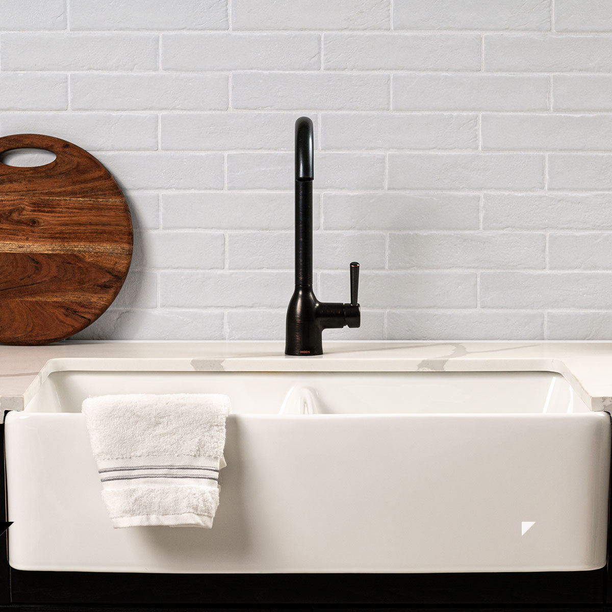 Capella Charcoal Brick 2x10 Matte Porcelain Wall & Floor Tile