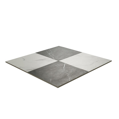 MSI Calacatta Marquina Checkered 24x24 Matte Porcelain Floor & Wall Tile