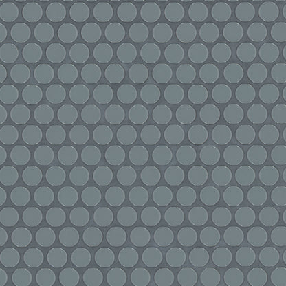 Cielo Azul Penny Round 11X12 Glossy Porcelain Mosaic Floor Wall Tile