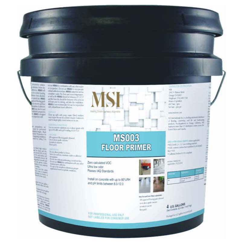 MSI Vinyl Tile Concrete and Floor Primer 4 Gallon Pail