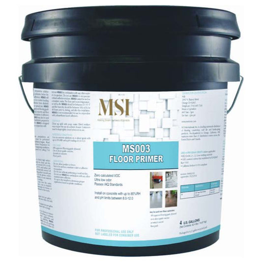 MSI Vinyl Tile Concrete and Floor Primer 4 Gallon Pail