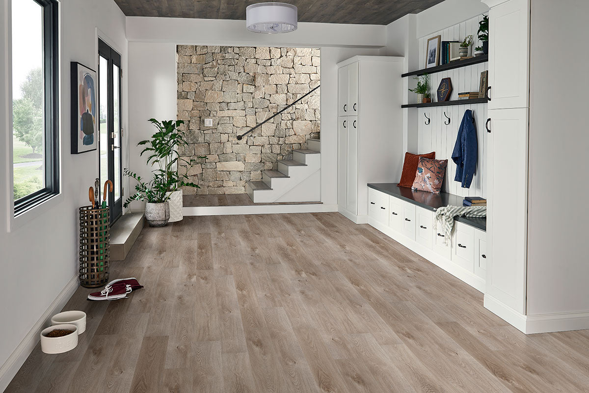 Cyrus Whitfield Gray 7x48 Luxury Vinyl Tile