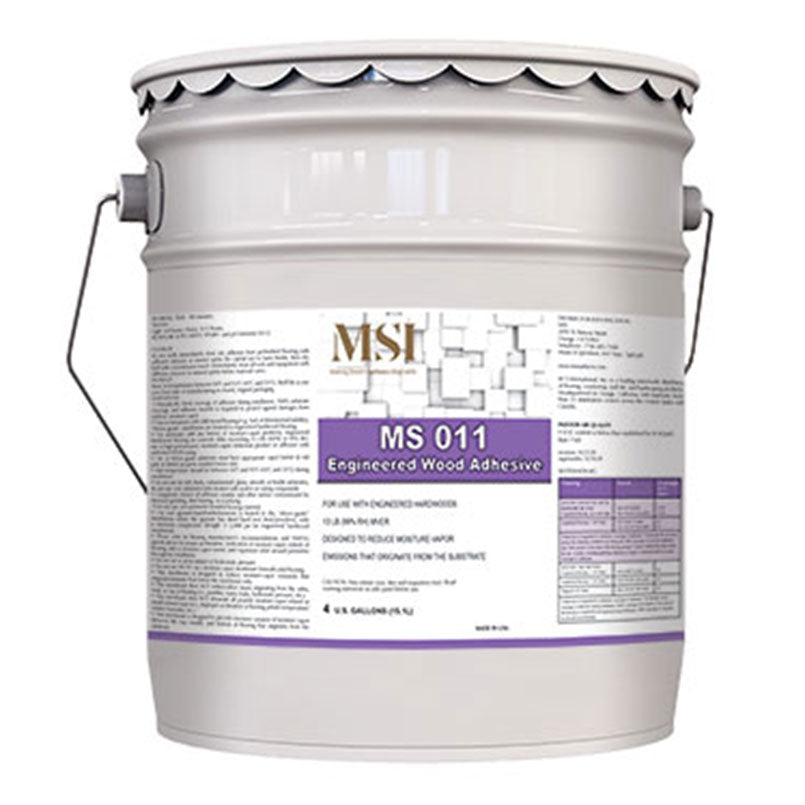 MSI Engineered Wood Luxury Vinyl Flooring Adhesive 4 Gallon Pail