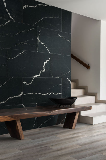 Exotika Soho Noir 24x48 Polished Porcelain Tile