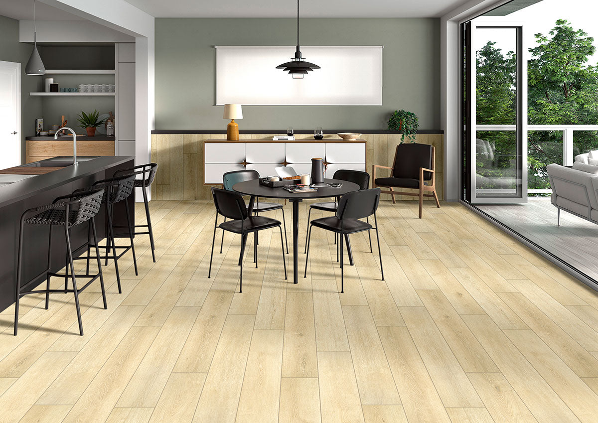 Smithcliffs Glenbury Oak Hybrid Rigid Core 7x48 Hybrid Rigid Core Flooring