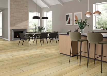 Smithcliffs Glenbury Oak Hybrid Rigid Core 7x48 Hybrid Rigid Core Flooring