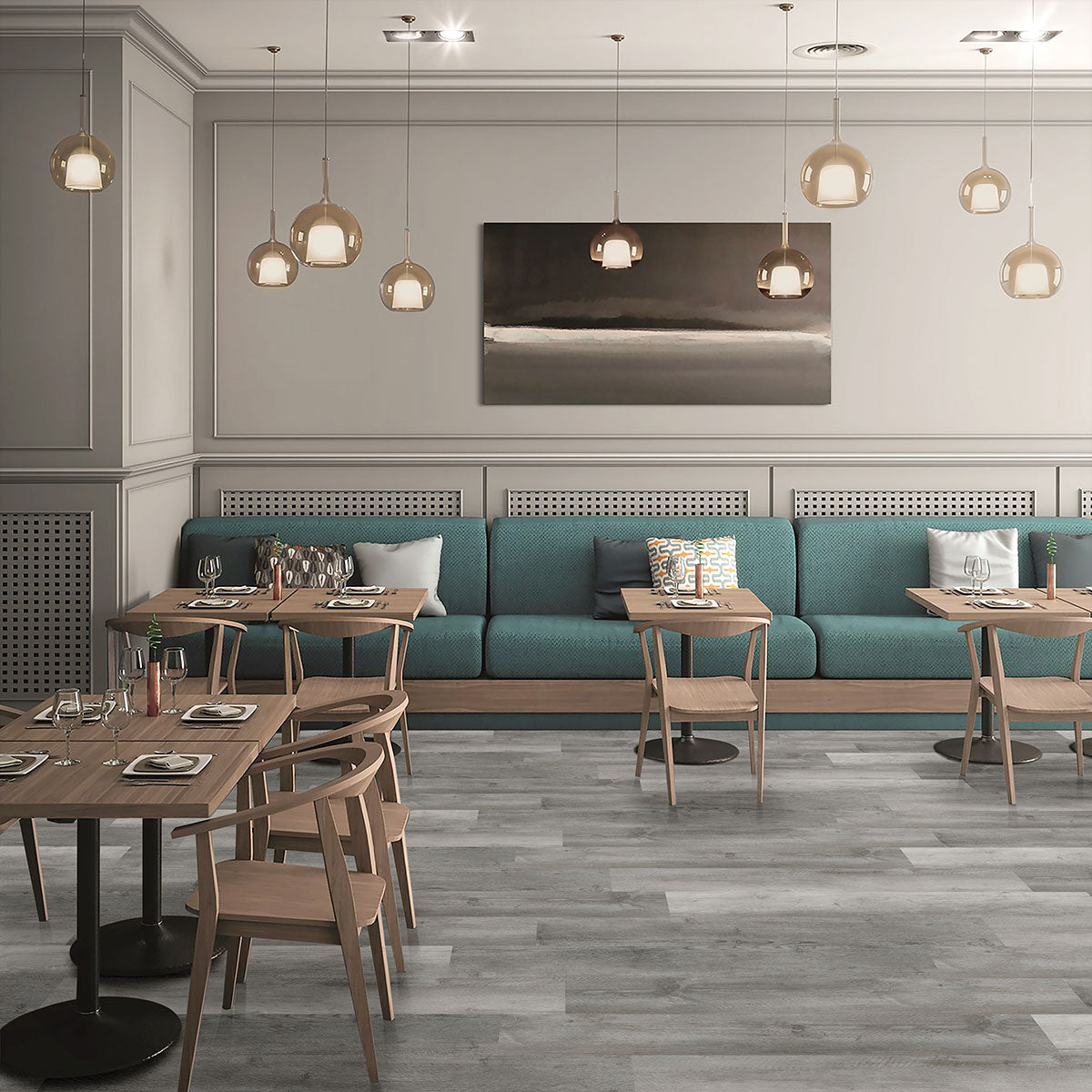 MSI Glenridge Woodrift Gray 6" x 48" Waterproof Luxury Vinyl Plank (12 Mil Wear Layer