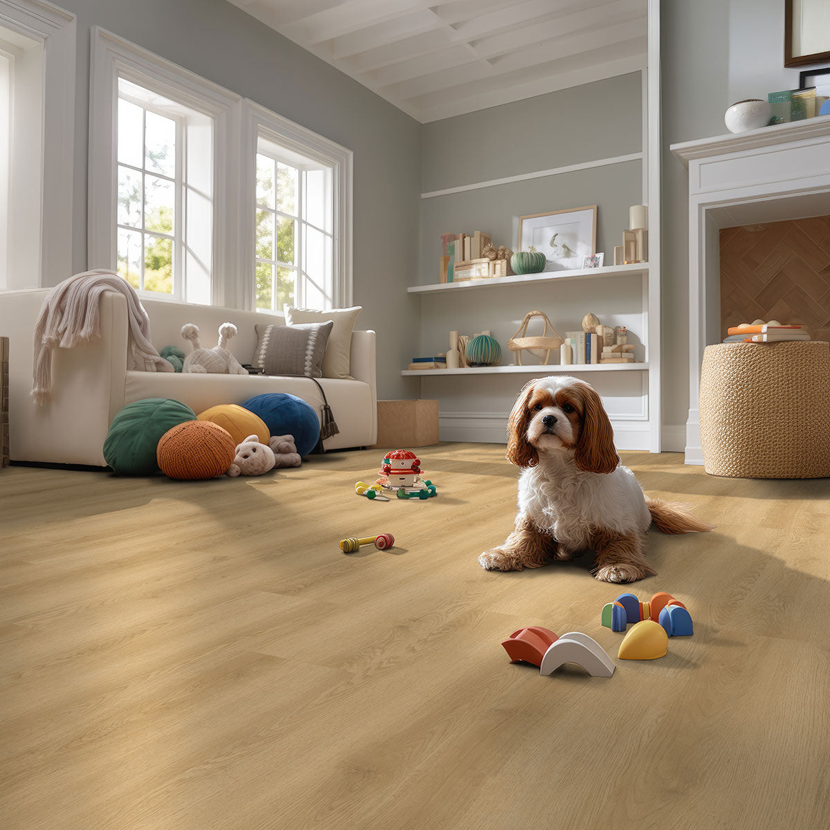 MSI Nove Hyde Haven 9" x 48" Extra-Wide Waterproof Glue-Down LVP | Commercial & Residential | 54 sq ft/Box