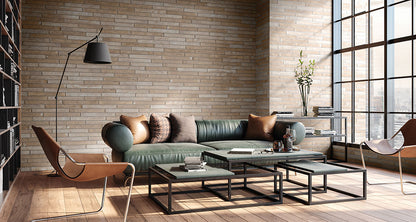 Capella Ivory Brick 2x18 Matte Porcelain Wall & Floor Tile