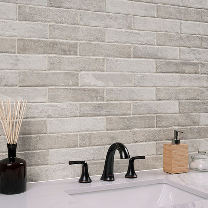 Capella Ivory Brick 2x10 Matte Porcelain Wall & Floor Tile