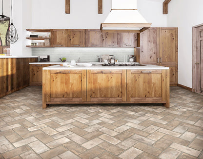 Capella Ivory Brick 2x10 Matte Porcelain Wall & Floor Tile
