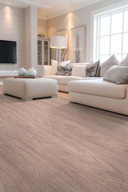 Kallum Bleached Elm 9"x48" Loose Lay Luxury Vinyl Plank Flooring