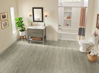 Kallum York Gray 9"x48" Loose Lay Luxury Vinyl Plank Flooring