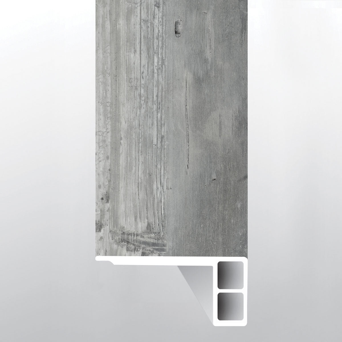 Andover  2-3/4X94 Eased Edge Luxury Vinyl Flush Stair Nose