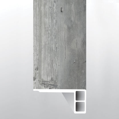 Andover  2-3/4X94 Eased Edge Luxury Vinyl Flush Stair Nose
