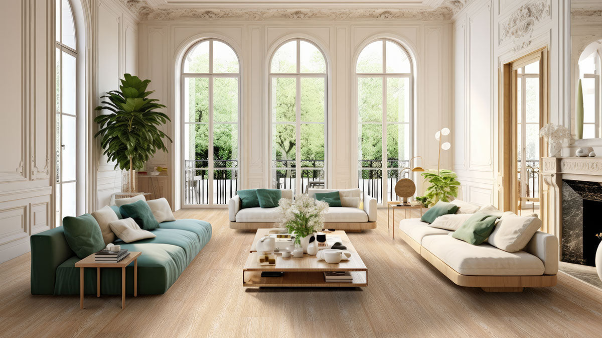 Laurel Reserve Linen Loggia 9x48 Luxury Vinyl Planks