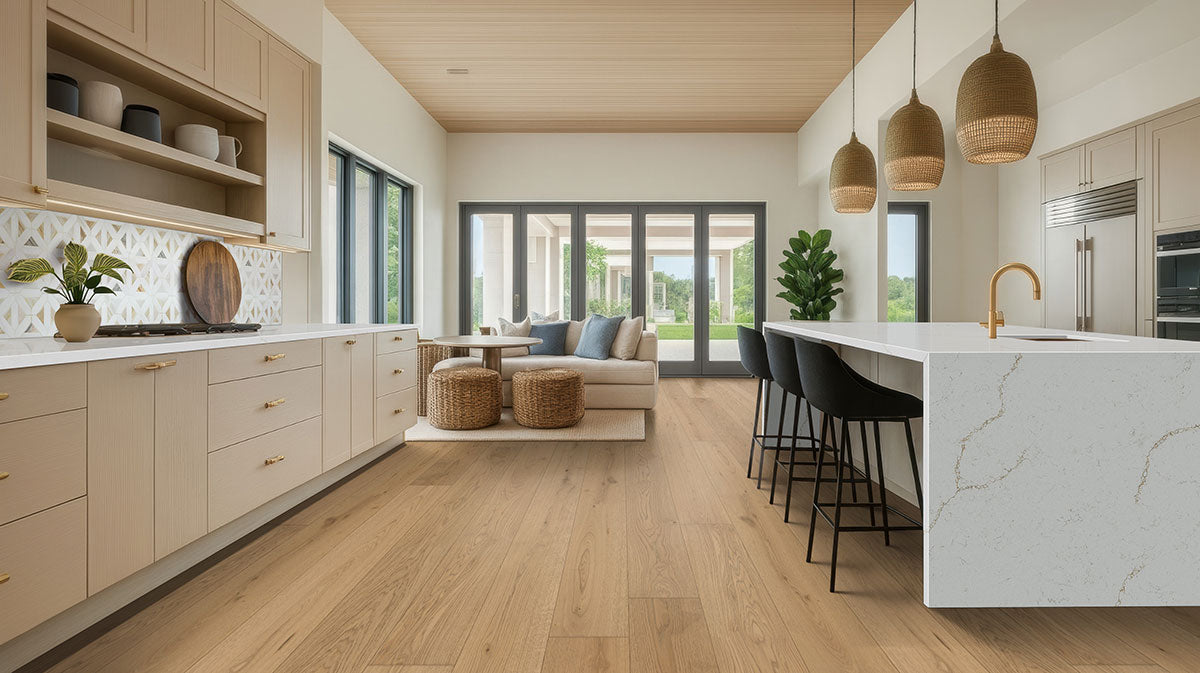 MSI McCarran Adriel Oak 9.45" x 87" Wide Plank Engineered Hardwood Flooring