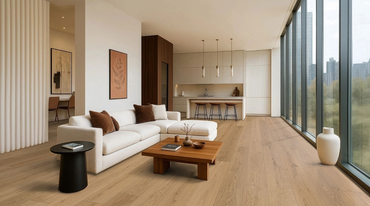 MSI McCarran Adriel Oak 9.45" x 87" Wide Plank Engineered Hardwood Flooring
