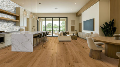 Mccarran Leander Oak 9.45 X 86.6 Engineered Hardwood Plank