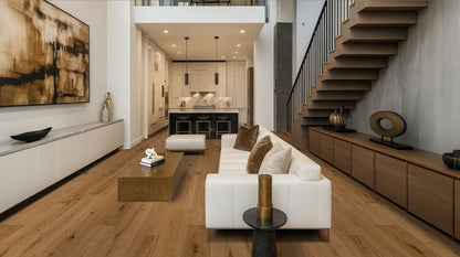 Mccarran Leander Oak 9.45 X 86.6 Engineered Hardwood Plank