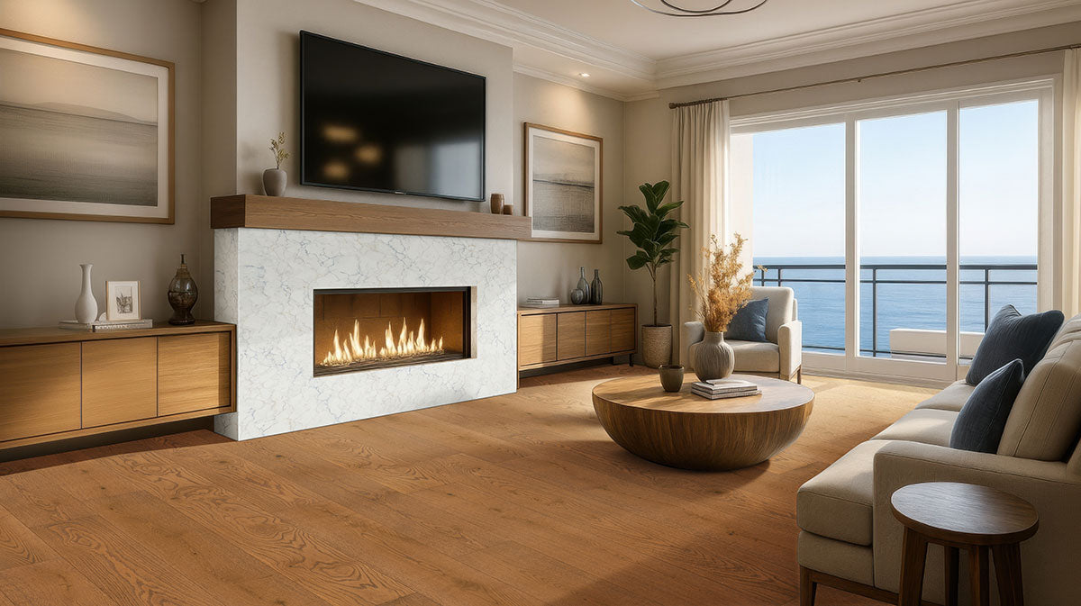 Mccarran Scarborough Buff 9.45 X 86.6 Engineered Hardwood Plank