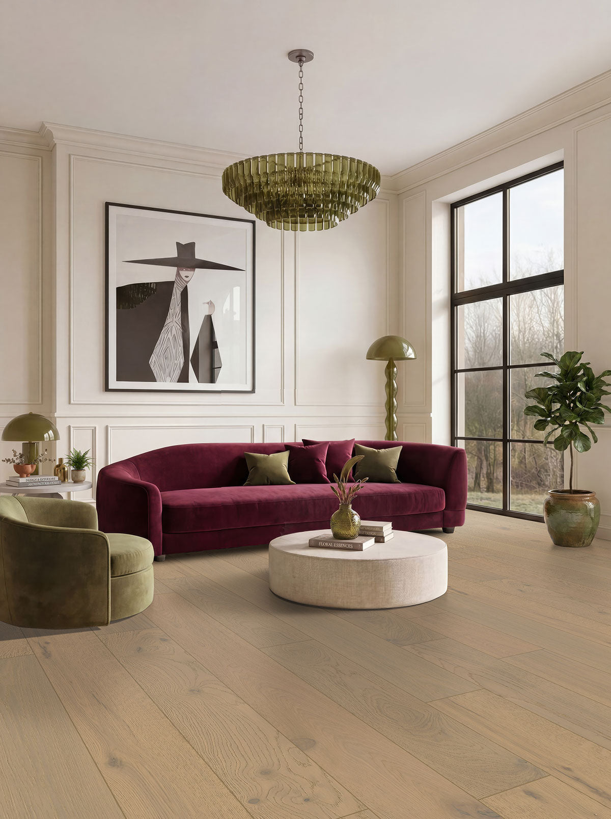 MSI McCarran Talren 9.45" x 87" Wide Plank Engineered Hardwood Flooring
