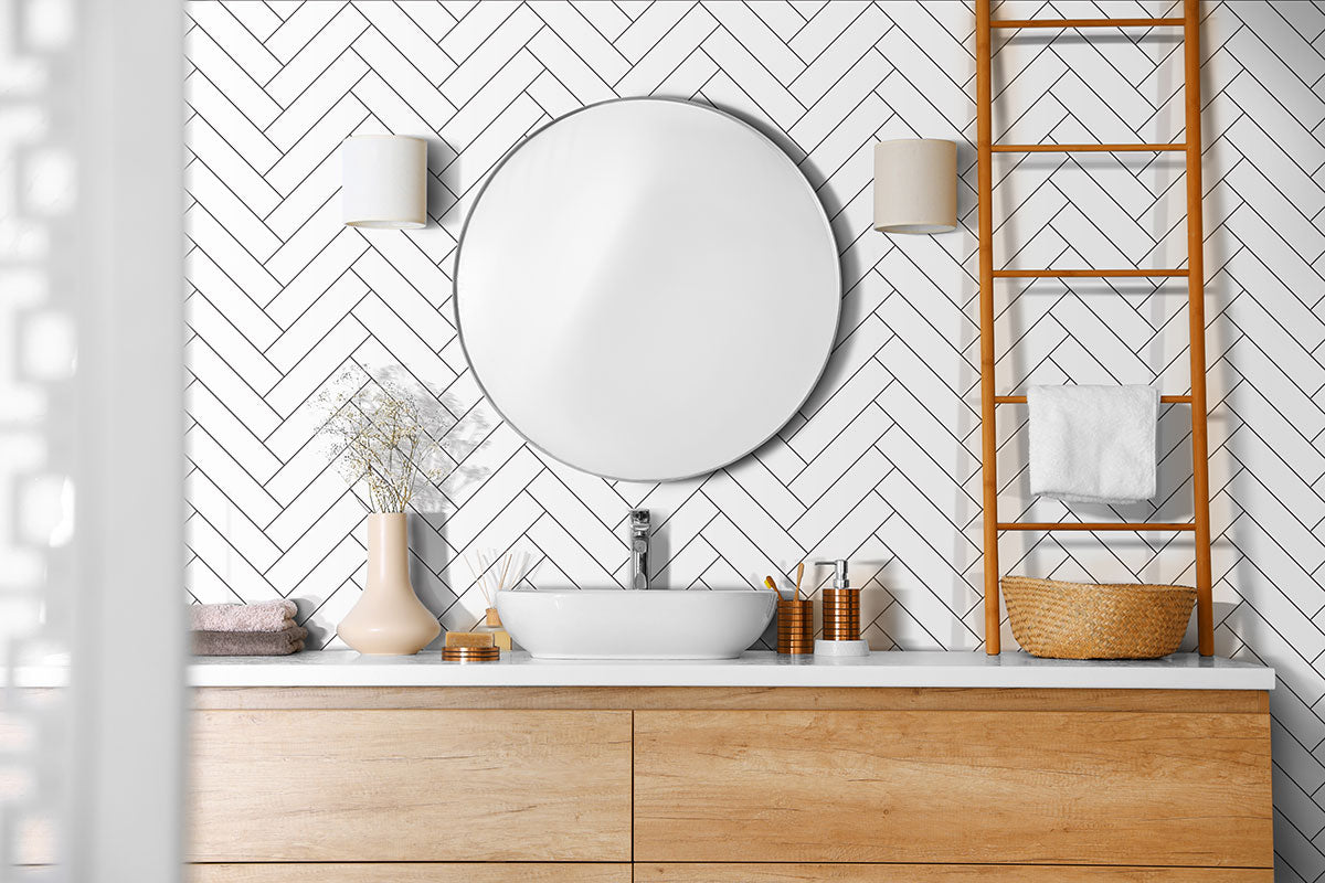 MSI Metro White 2" x 8" Glossy Subway Tile | Wall | Commercial & Residential | 11 sq ft/Box