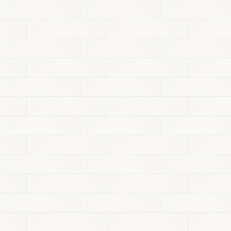 MSI Metro White 2" x 8" Glossy Subway Tile | Wall | Commercial & Residential | 11 sq ft/Box