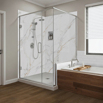 MSI Metro White 4" x 12" Glossy Subway Tile | Wall | Commercial & Residential | 13.32 sq ft/Box