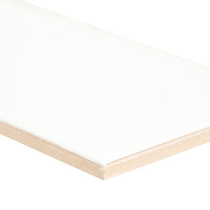 MSI Metro White 4" x 12" Glossy Subway Tile | Wall | Commercial & Residential | 13.32 sq ft/Box