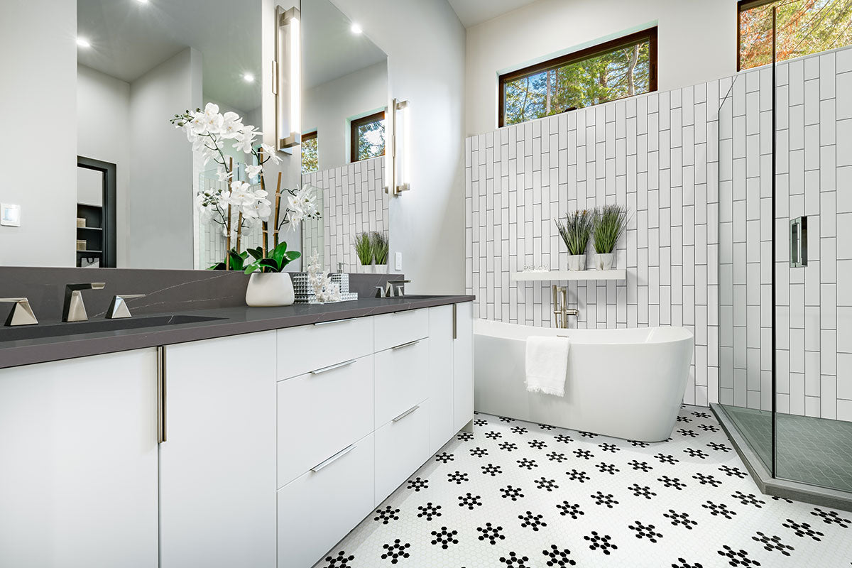 MSI Metro White 4" x 12" Glossy Subway Tile | Wall | Commercial & Residential | 13.32 sq ft/Box