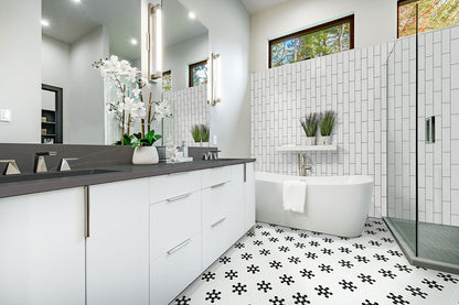 MSI Metro White 4" x 12" Glossy Subway Tile | Wall | Commercial & Residential | 13.32 sq ft/Box
