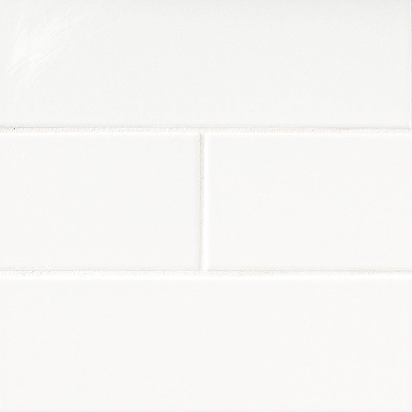MSI Metro White 4" x 16" Glossy Subway Tile | Wall | Commercial & Residential | 11 sq ft/Box