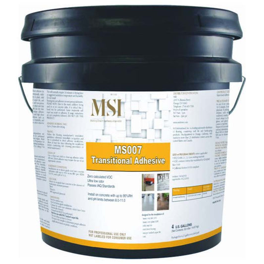 MSI Multi-Use LVT Adhesive for Luxury Vinyl Tile – 4 Gallon Pail