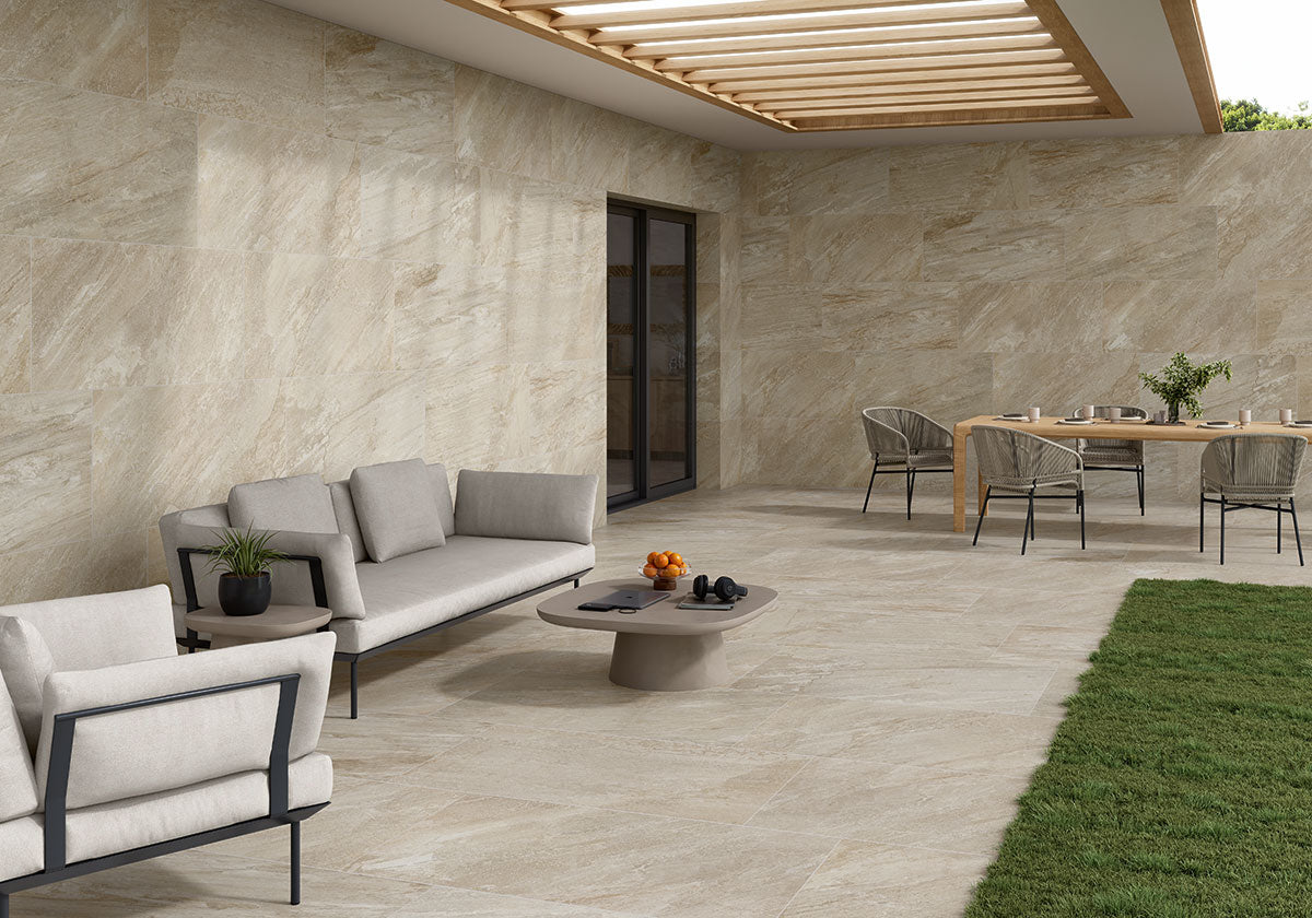 Traktion Stowe Desert Amber 15x30 Matte Porcelain Tile