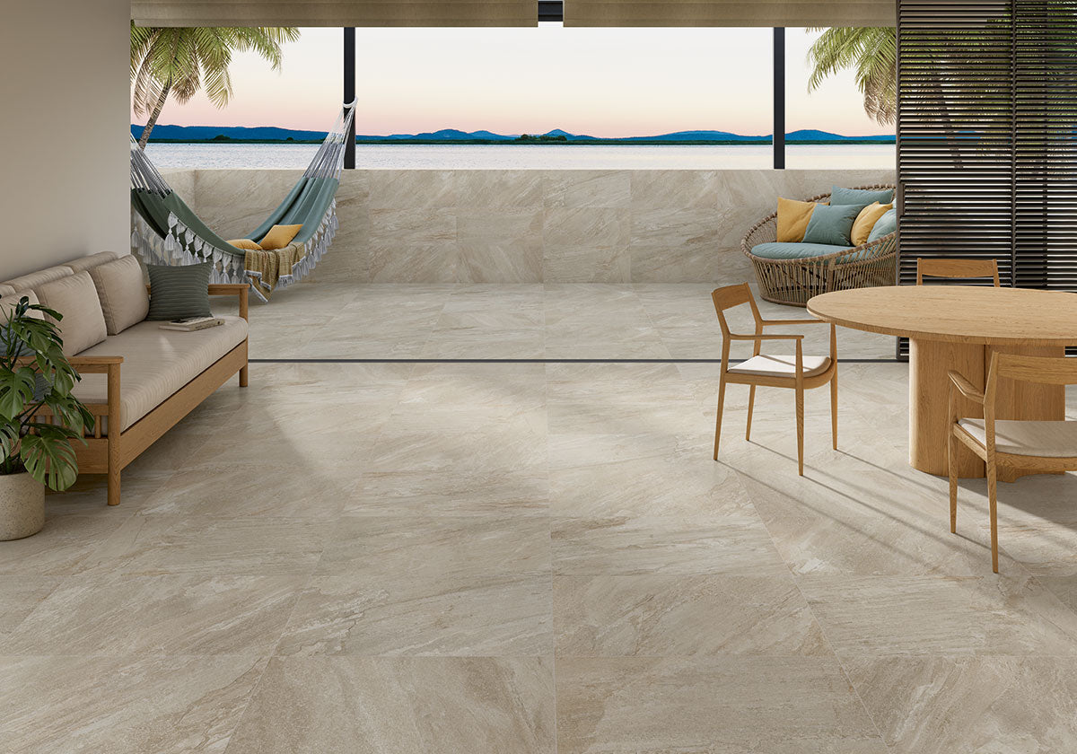 Traktion Stowe Desert Amber 15x30 Matte Porcelain Tile