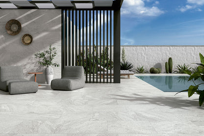 MSI Stowe Silver Dune 15" x 30" Matte Porcelain Tile | Traktion Collection