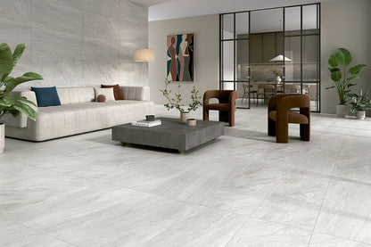 MSI Stowe Silver Dune 15" x 30" Matte Porcelain Tile | Traktion Collection