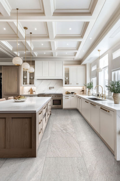 MSI Stowe Silver Dune 15" x 30" Matte Porcelain Tile | Traktion Collection