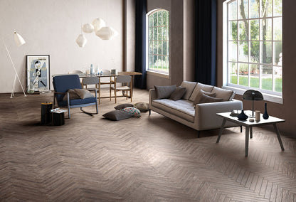 Capella Taupe Brick 2x18 Matte Porcelain Wall & Floor Tile