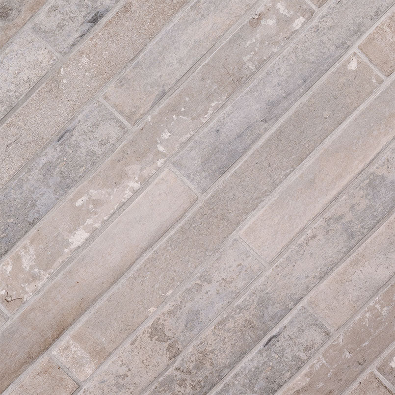 Capella Taupe Brick 2x18 Matte Porcelain Wall & Floor Tile