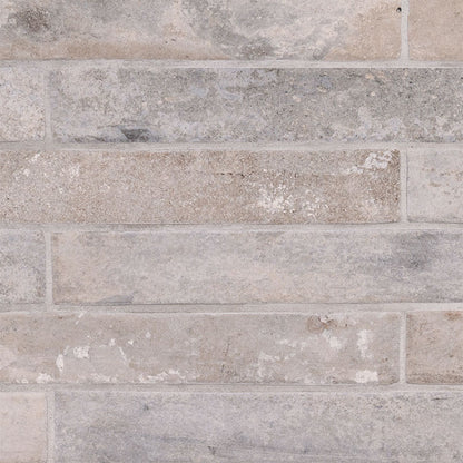 Capella Taupe Brick 2x18 Matte Porcelain Wall & Floor Tile