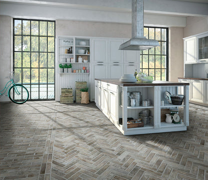 Capella Taupe Brick 2x10 Matte Porcelain Wall & Floor Tile