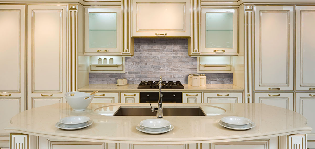 Capella Taupe Brick 2x10 Matte Porcelain Wall & Floor Tile
