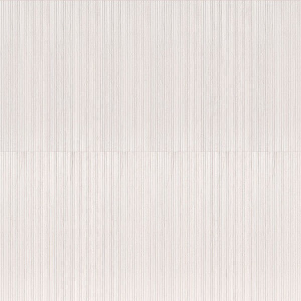Urbanslat White 16"x48" Matte Ceramic Wall Tile