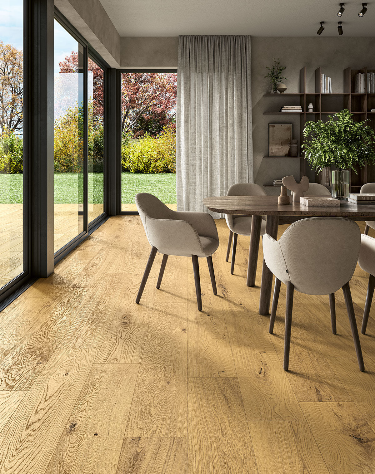 MSI Valgrande Sequoia 10" x 62" Wood Look Matte Porcelain Tile