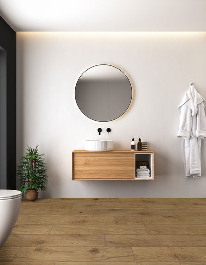 MSI Valgrande Sequoia 10" x 62" Wood Look Matte Porcelain Tile